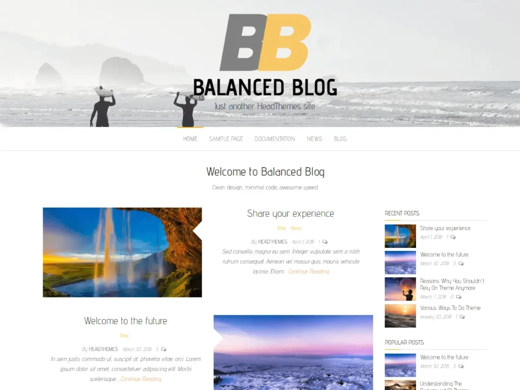 Best 40+ Free WordPress Blog Themes for Bloggers & Content Writers Interserver Blog WordPress blog theme