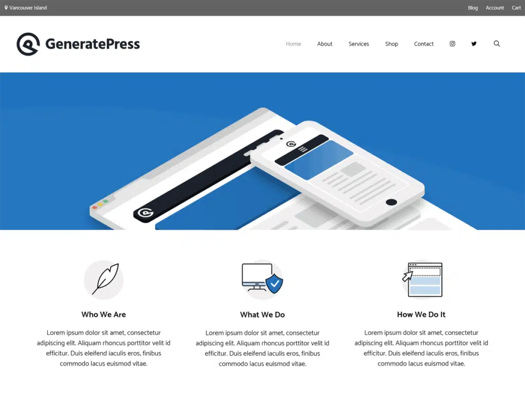Best 40+ Free WordPress Blog Themes for Bloggers & Content Writers GeneratePress WordPress theme