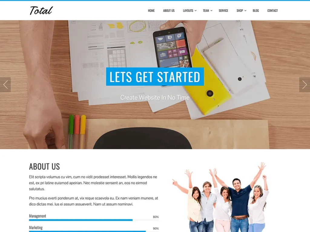 Best 40+ Free WordPress Blog Themes for Bloggers & Content Writers Total WordPress blog theme