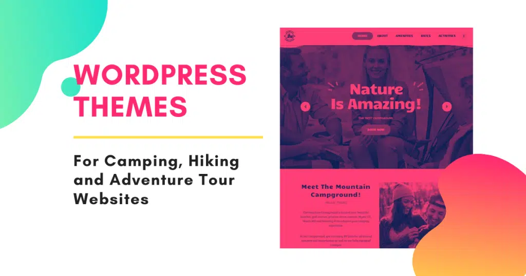 30 Best Camping WordPress Themes - Bring Your Outdoor Business Online Wordpress camping Themes