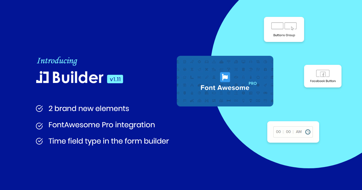 JD Builder 1.11 is Here With FontAwesome Pro Integration