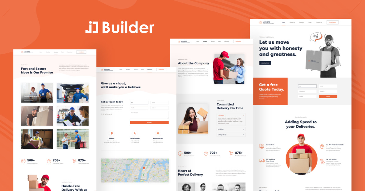 Introducing FREE Movers Website Template Kit For JD Builder Pro