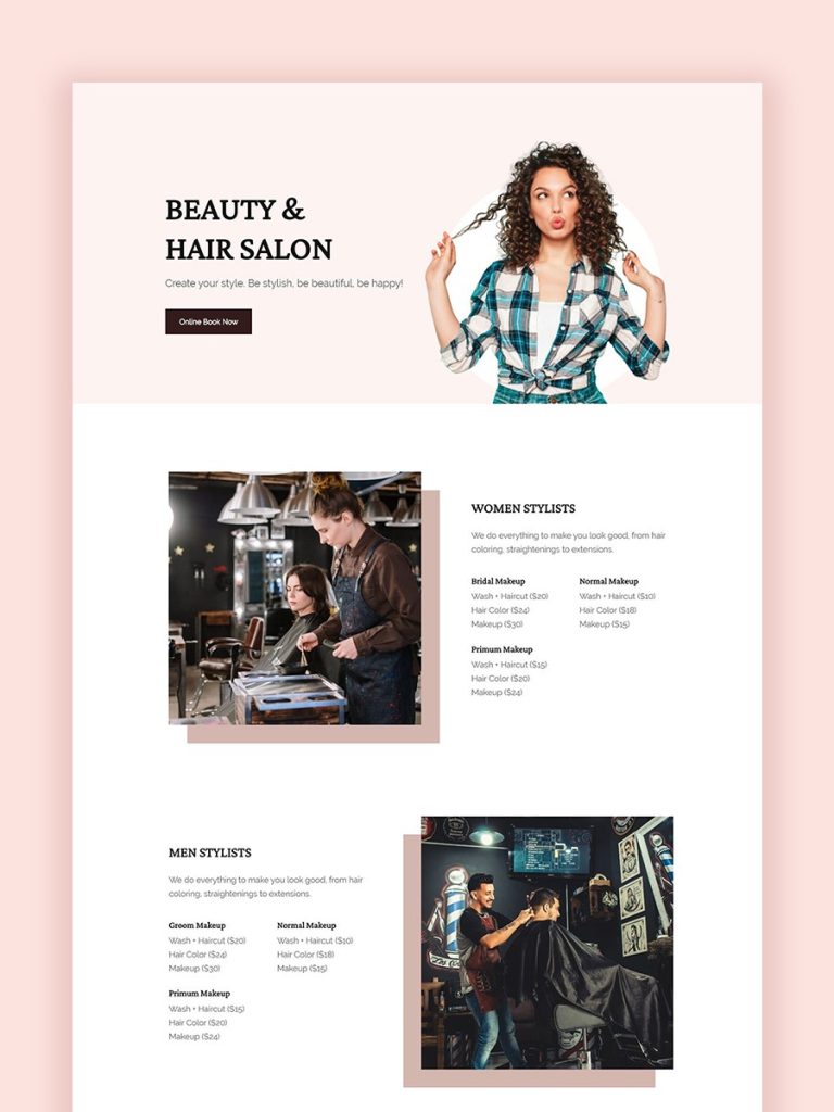 Introducing the Beauty & Salon Joomla Template kit for JD Builder Pro