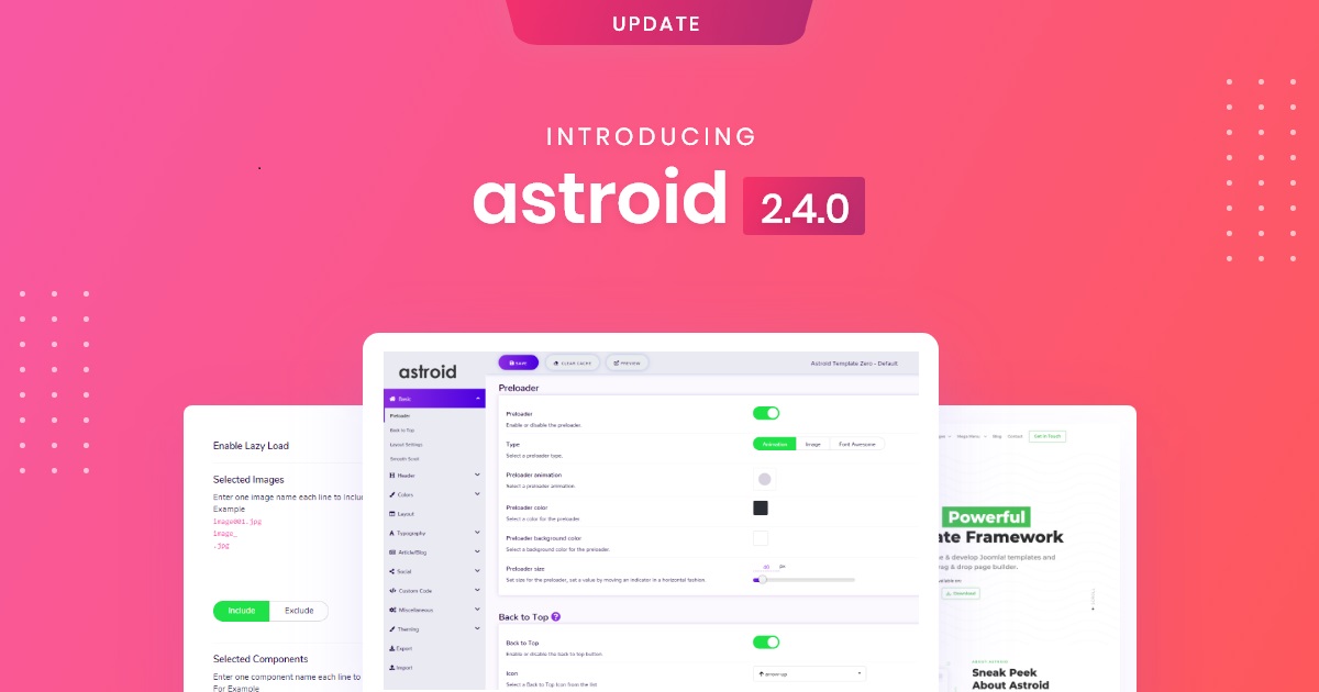Astroid Framework is Now Compatible with Joomla 4