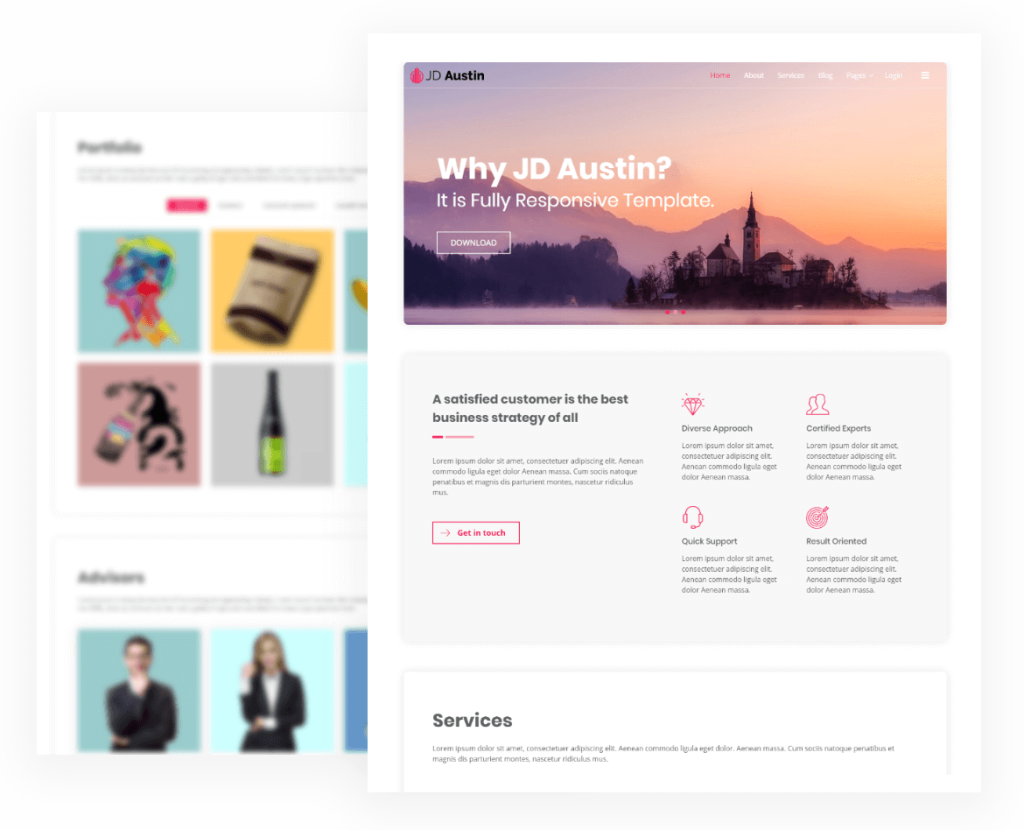 Introducing Another Free Joomla Template JD Austin (No Hidden Cost, No Upsell)