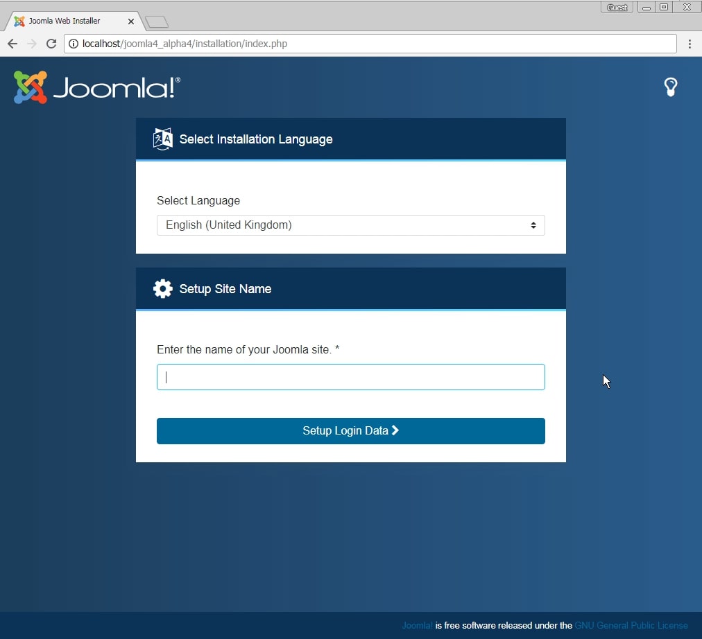 Joomla 4 Tutorials - How to Install Joomla 4 Alpha 4