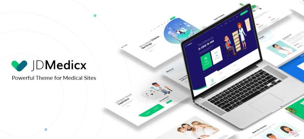 JD MedicX Released & 7 More Joomla Templates Updated To Joomla 3.9