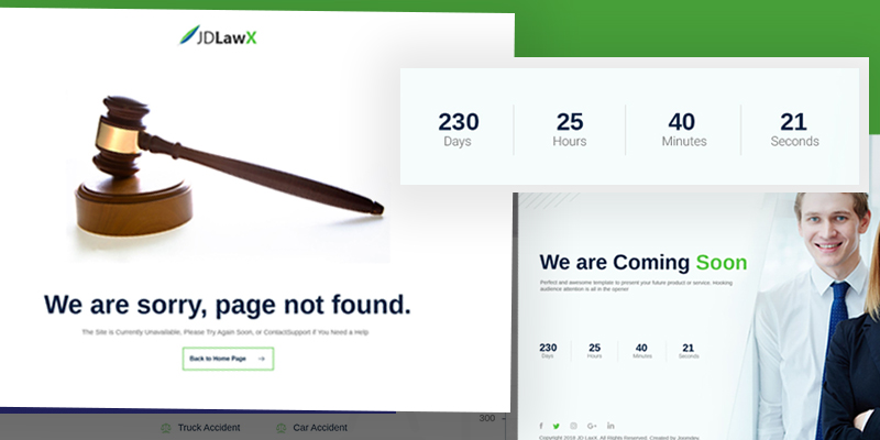 Introducing JD LawX - Best Joomla Template for Law and Attorney Websites