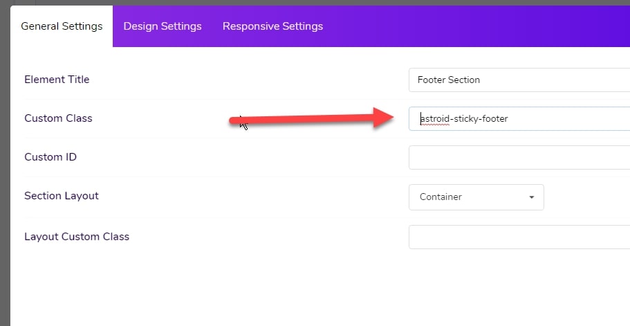 Sticky Footer in Joomla - How to Make it with Astroid?