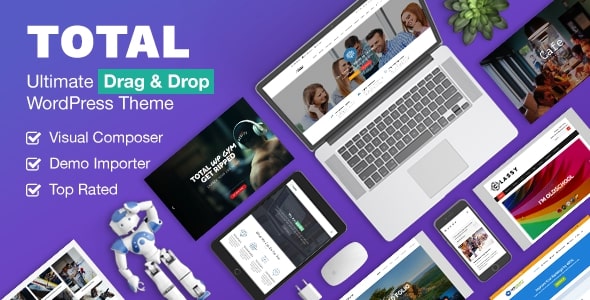 Total Multipurpose WP theme 15 Best Multipurpose WordPress Themes For Your Next Project
