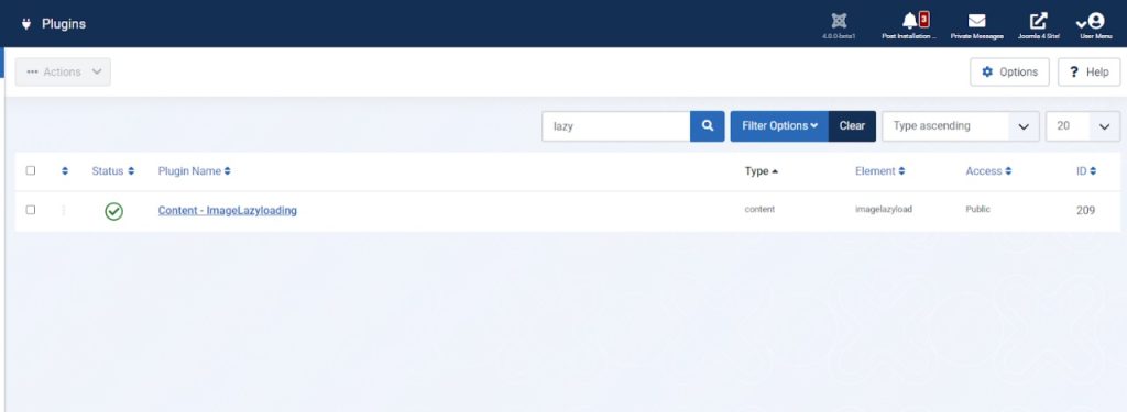 How to enable Lazy Load in Joomla 4