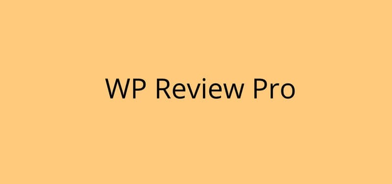 WP Review Pro (Premium) WordPress schema plugins