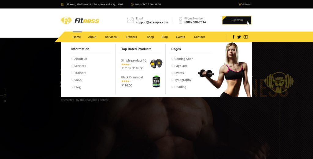 Woah, We Just Released A New Joomla Template For Gym And Fitness Centres