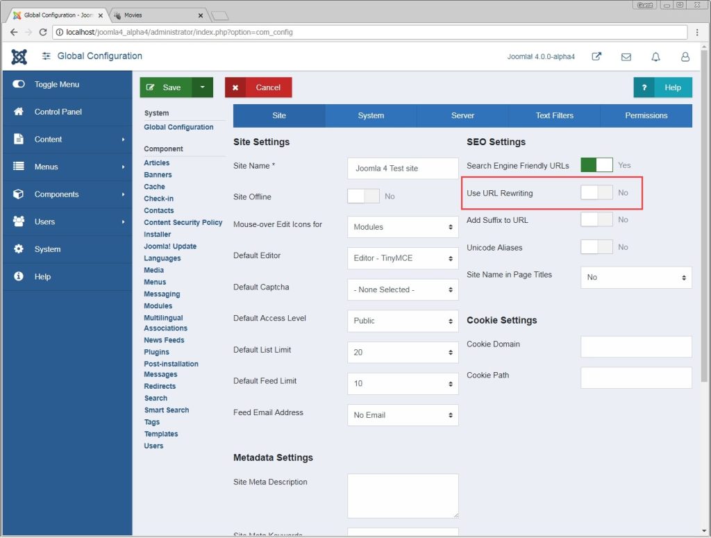 How to Remove Index.php from URL in Joomla 4