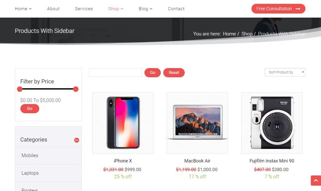 JD Consult - Ecommerce Joomla Template Freemium eCommerce Joomla Templates - Setup Your Online Shop in Minutes