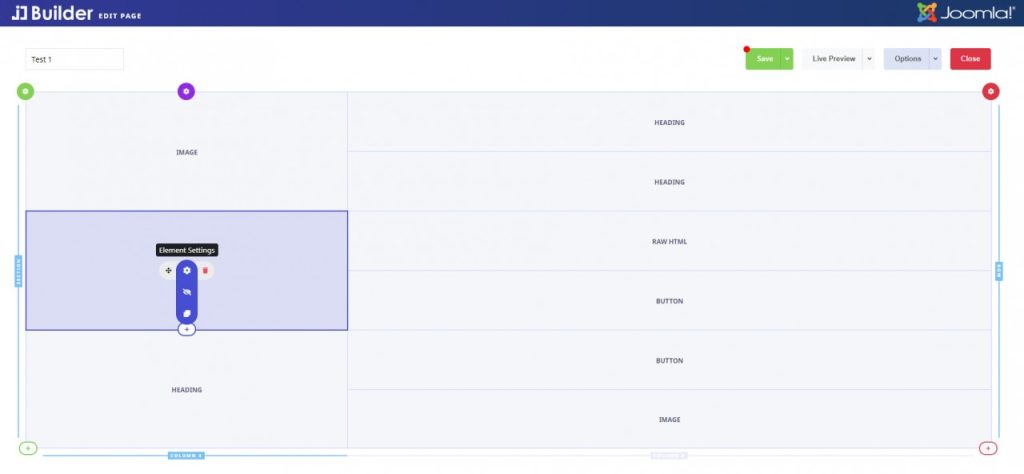 Layout Builder JD Builder - A Preview of the Upcoming Joomla Page Builder