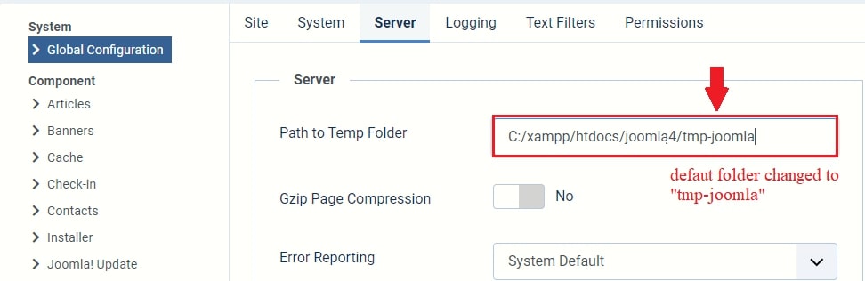 How to Change the Default Temp Folder in Joomla 4? How to Change the Default Temp Folder in Joomla 4?