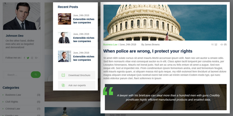 Introducing JD LawX - Best Joomla Template for Law and Attorney Websites