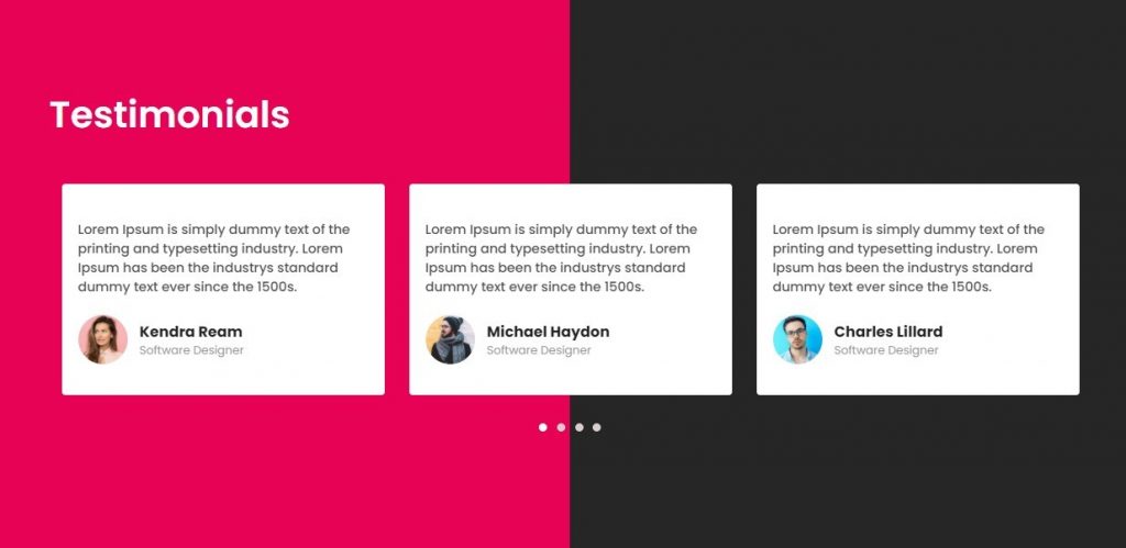 Testimonial Showcase How to Create and Decorate Landing Pages for Christmas sale