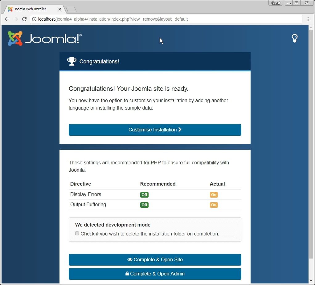 Joomla 4 Tutorials - How to Install Joomla 4 Alpha 4