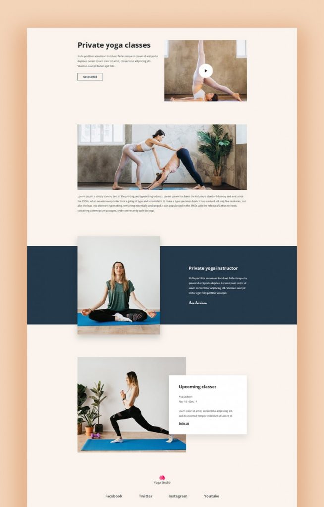 Introducing Free Yoga Template Kit For JD Builder Pro Class Details - More Details About Your Class