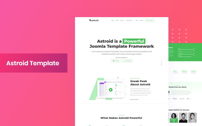 Astroid Template One - Brand New Template Design