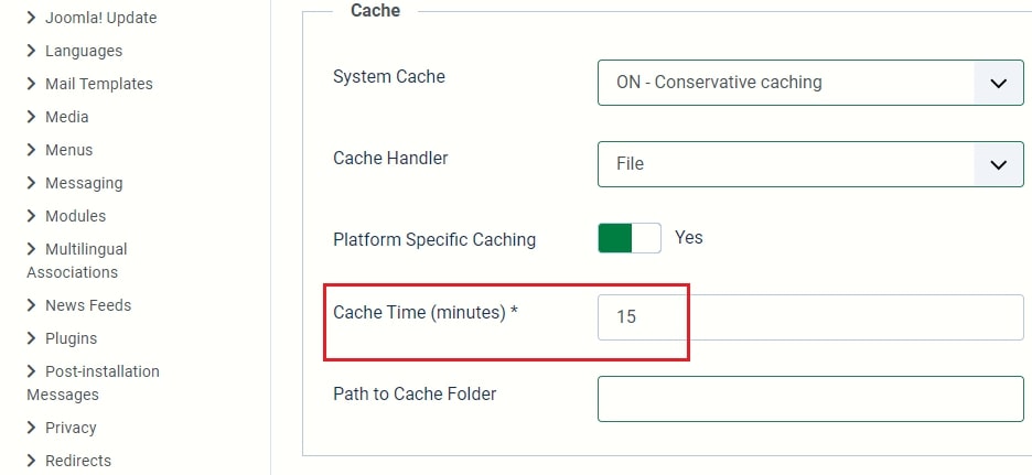 How to Enable Cache in Joomla 4? How to Enable Cache in Joomla 4?