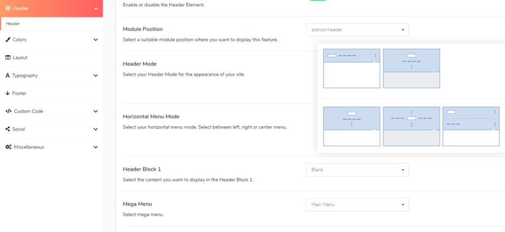 Stacked Menu Introducing Astroid Joomla Template Framework - Explore the Endless Possibilities