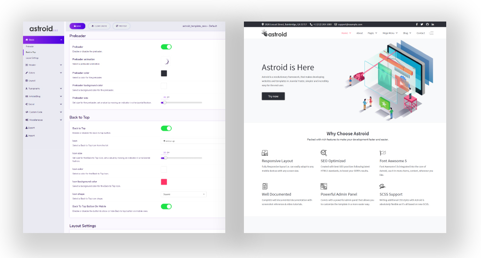 Astroid 2.0 - Now Design Joomla Templates and Websites With More Flexibility Astroid 2.0 - Now Design Joomla Templates and Websites With More Flexibility