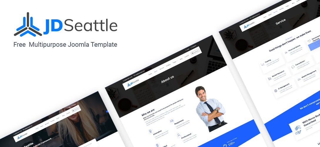 Another Free Joomla Template - JD Seattle