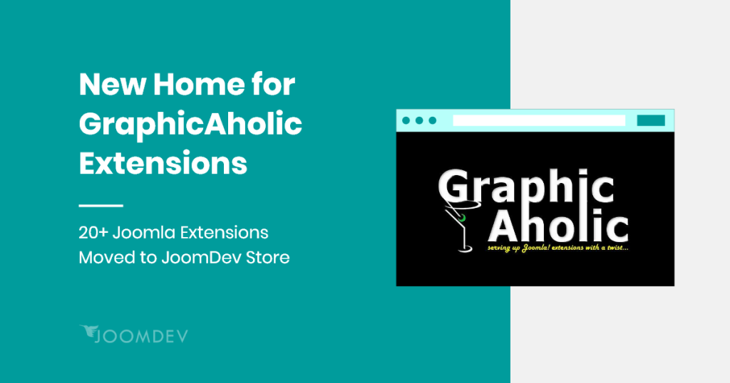 JoomDev is Now New Home for GraphicAholic Extensions GraphicAholic Extensions