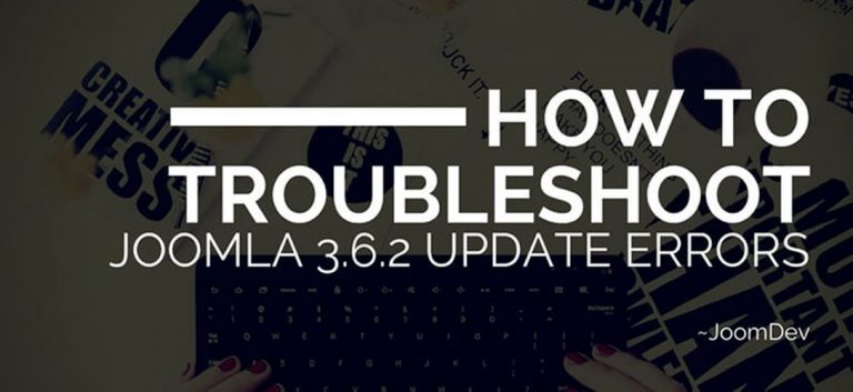 How To Troubleshoot Joomla