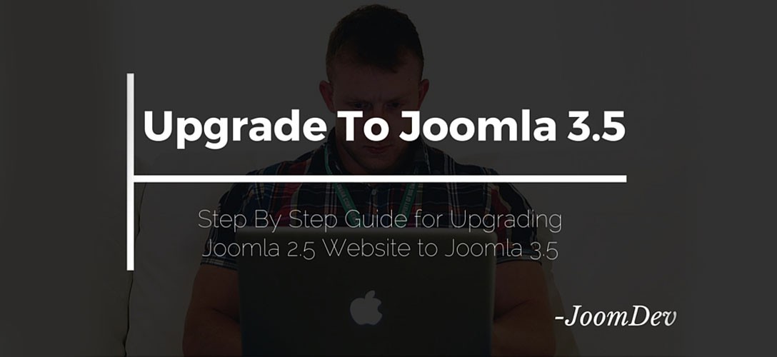 How to upgrade Joomla