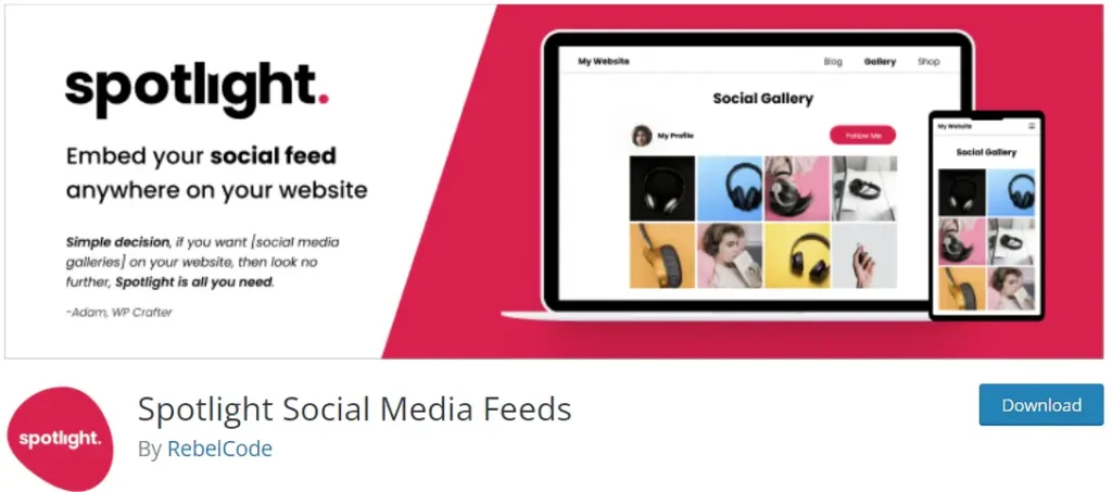 Best Instagram WordPress Plugins of 2026 (Free and Premium) Spotlight – Social Photo Feeds